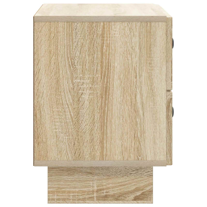 Szafka Nocna dąb Sonoma 62 x 34,5 x 47,5 cm Drewno inżynieryjne