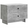 Szafka Nocna z szufladą Betonowy szary 62 x 34,5 x 47,5 cm