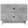 Szafka Nocna z szufladą Betonowy szary 62 x 34,5 x 47,5 cm