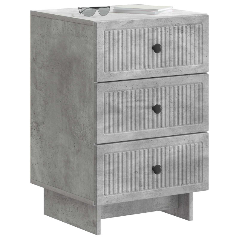 Szafka Nocna z szufladą Betonowy szary 43 x 41 x 66,5 cm