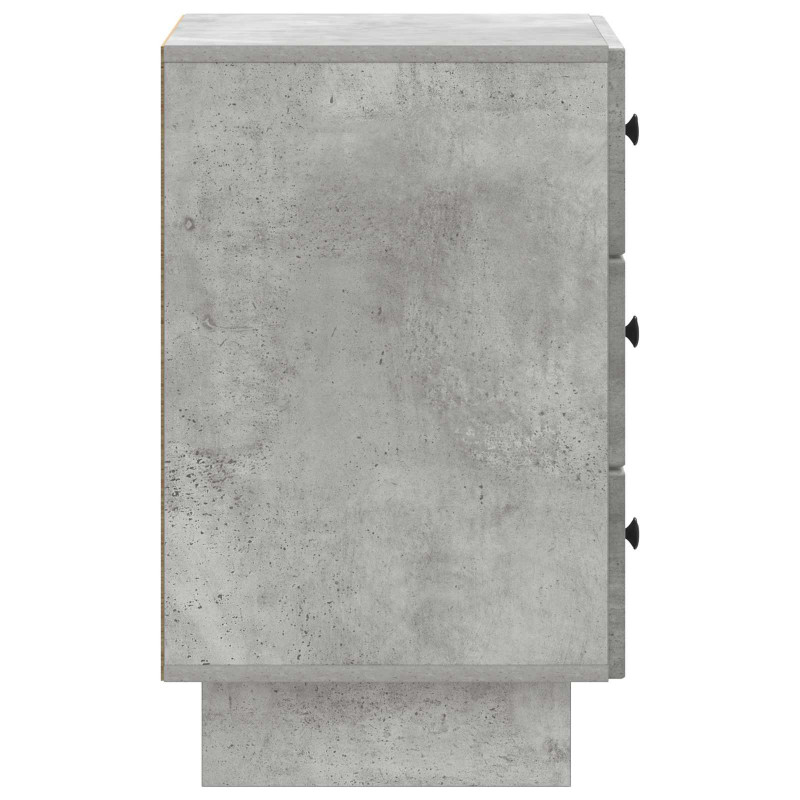 Szafka Nocna z szufladą Betonowy szary 43 x 41 x 66,5 cm