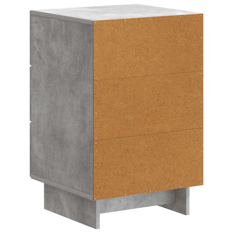 Szafka Nocna z szufladą Betonowy szary 43 x 41 x 66,5 cm