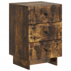 Szafka Nocna Dąb wędzony 43 x 41 x 66,5 cm Drewno inżynieryjne