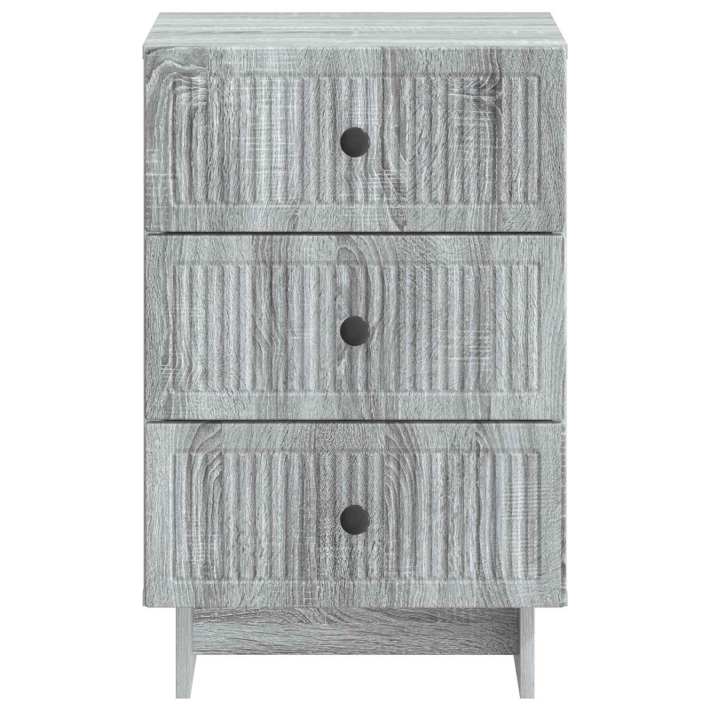 Szafka Nocna Szary Sonoma 43 x 41 x 66,5 cm Drewno inżynieryjne