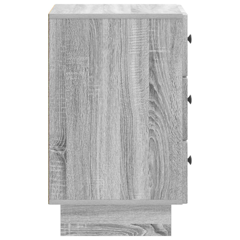 Szafka Nocna Szary Sonoma 43 x 41 x 66,5 cm Drewno inżynieryjne