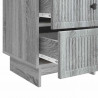 Szafka Nocna Szary Sonoma 43 x 41 x 66,5 cm Drewno inżynieryjne