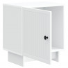Szafka Nocna 2 pcs Biały 43 x 34,5 x 50 cm Drewno inżynieryjne