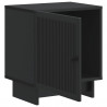 Szafka Nocna 2 pcs Czarny 43 x 34,5 x 50 cm Drewno inżynieryjne