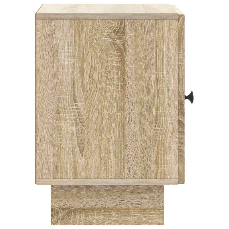 Szafka Nocna dąb Sonoma 43 x 34,5 x 50 cm Drewno inżynieryjne