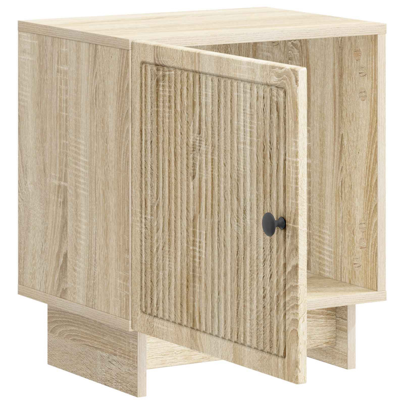 Szafka Nocna 2 pcs dąb Sonoma 43 x 34,5 x 50 cm