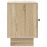 Szafka Nocna 2 pcs dąb Sonoma 43 x 34,5 x 50 cm