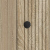 Szafka Nocna 2 pcs dąb Sonoma 43 x 34,5 x 50 cm