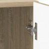 Szafka Nocna 2 pcs dąb Sonoma 43 x 34,5 x 50 cm