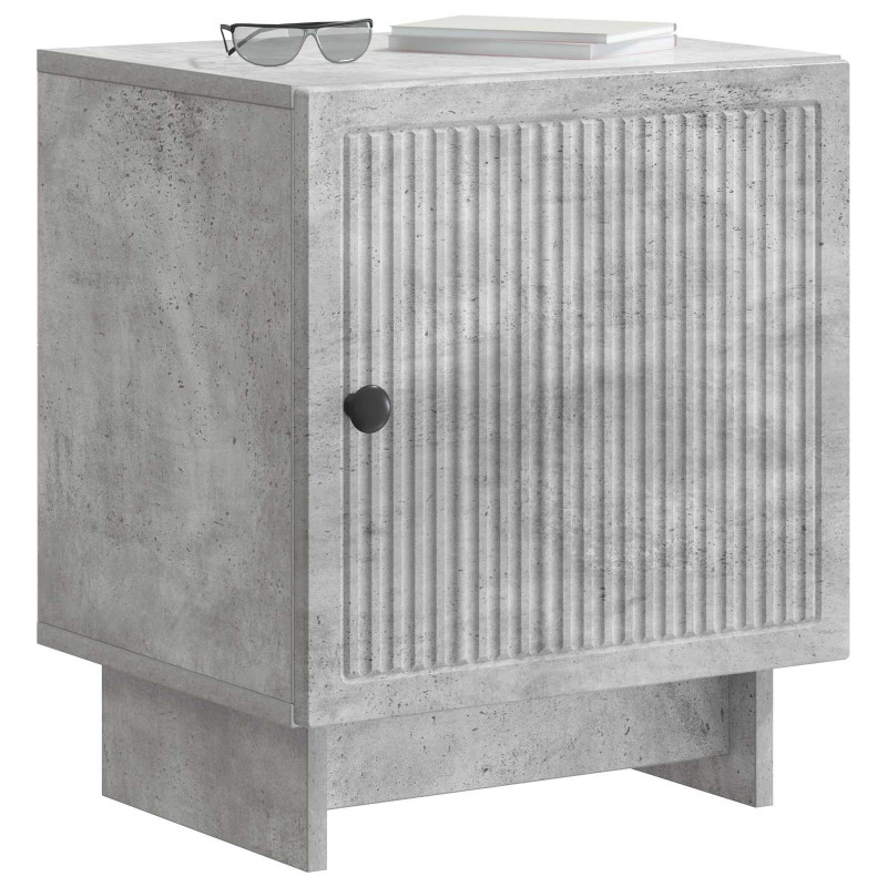 Szafka Nocna 2 pcs Betonowy szary 43 x 34,5 x 50 cm