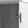 Szafka Nocna 2 pcs Betonowy szary 43 x 34,5 x 50 cm