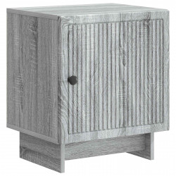 Szafka Nocna Szary Sonoma 43 x 34,5 x 50 cm Drewno inżynieryjne