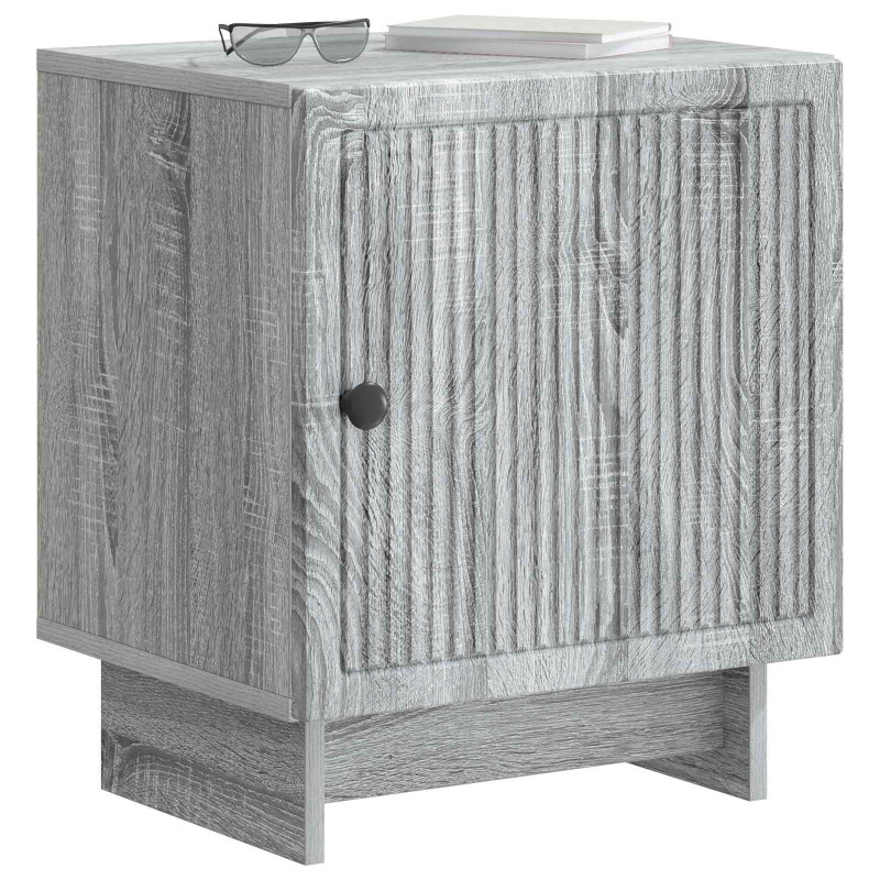Szafka Nocna Szary Sonoma 43 x 34,5 x 50 cm Drewno inżynieryjne