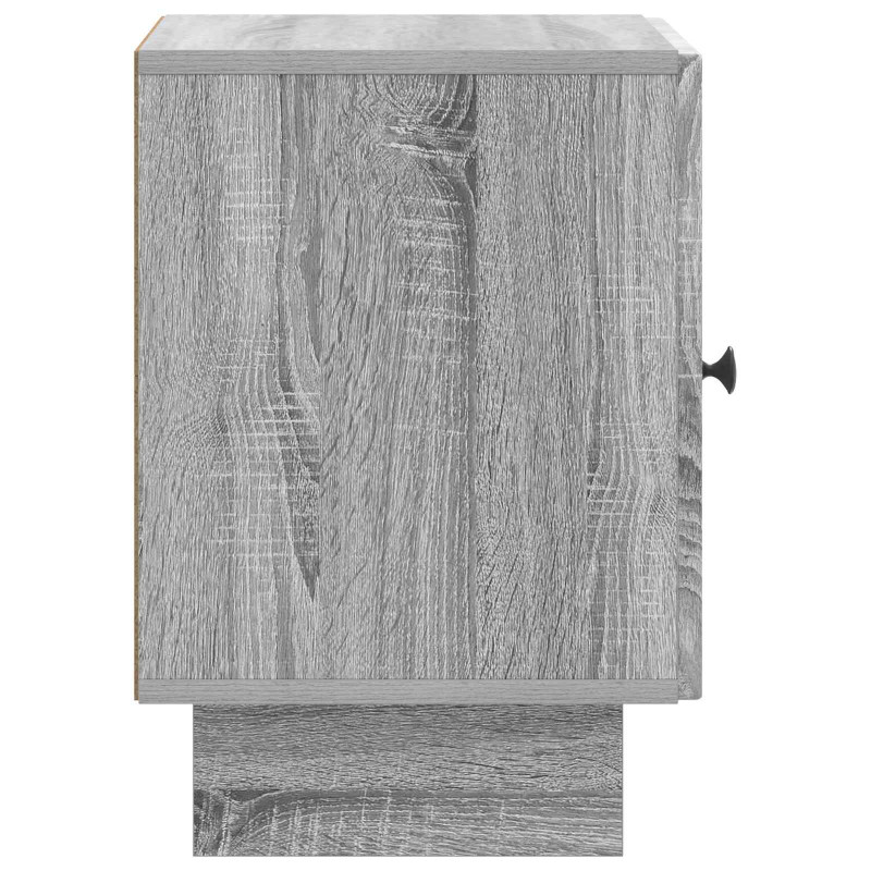Szafka Nocna Szary Sonoma 43 x 34,5 x 50 cm Drewno inżynieryjne