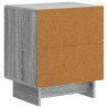 Szafka Nocna Szary Sonoma 43 x 34,5 x 50 cm Drewno inżynieryjne