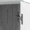 Szafka Nocna Szary Sonoma 43 x 34,5 x 50 cm Drewno inżynieryjne