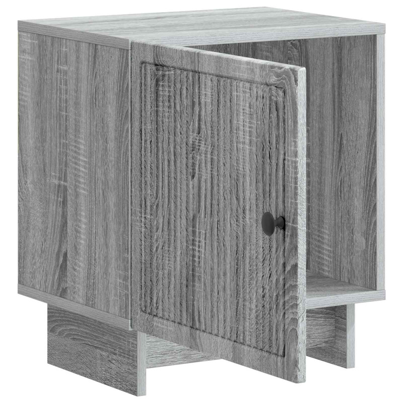 Szafka Nocna 2 pcs Szary Sonoma 43 x 34,5 x 50 cm