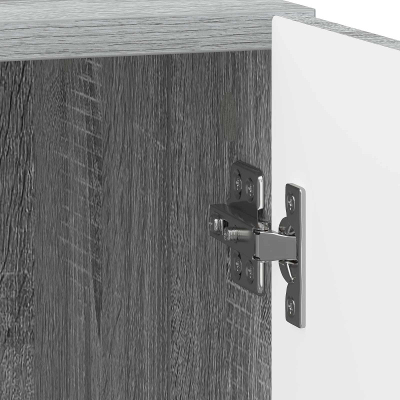 Szafka Nocna 2 pcs Szary Sonoma 43 x 34,5 x 50 cm