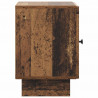 Szafka Nocna 2 pcs Stare drewno 43 x 34,5 x 50 cm