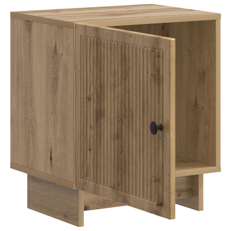 Szafka Nocna 2 pcs Dąb artisan 43 x 34,5 x 50 cm