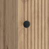 Szafka Nocna 2 pcs Dąb artisan 43 x 34,5 x 50 cm