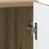 Szafka Nocna 2 pcs Dąb artisan 43 x 34,5 x 50 cm