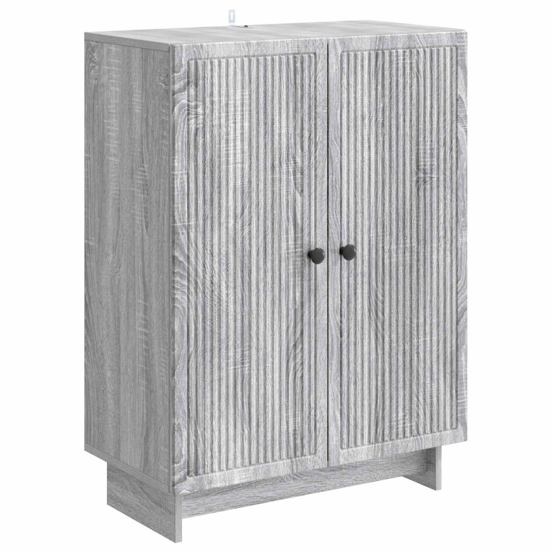 Bufet Szary Sonoma 66 x 34,5 x 90 cm Drewno inżynieryjne