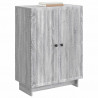 Bufet Szary Sonoma 66 x 34,5 x 90 cm Drewno inżynieryjne