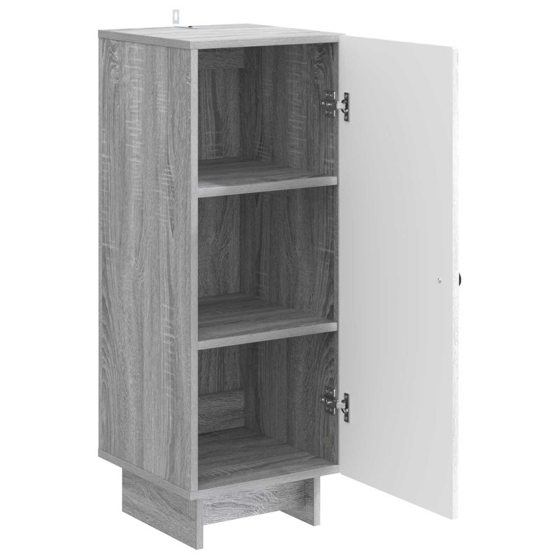 Bufet Szary Sonoma 33 x 34,5 x 90 cm Drewno inżynieryjne