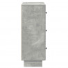 Szafka z Szufladami Betonowy szary 66 x 34,5 x 90 cm
