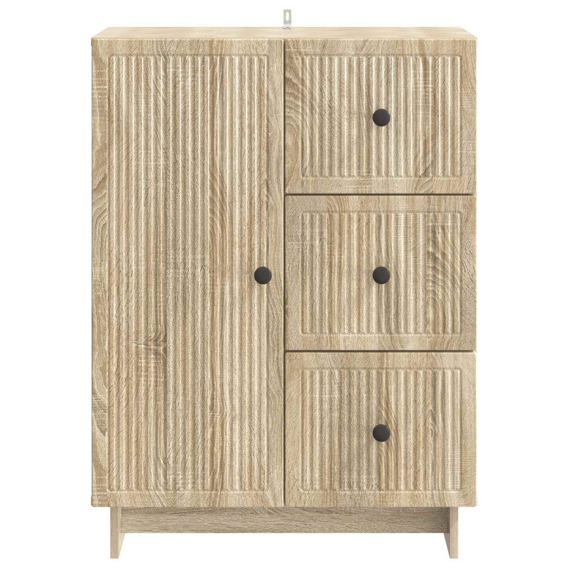 Bufet dąb Sonoma 66 x 34,5 x 90 cm Drewno inżynieryjne