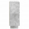 Bufet Betonowy szary 66 x 34,5 x 90 cm Drewno inżynieryjne