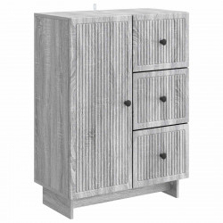 Bufet Szary Sonoma 66 x 34,5 x 90 cm Drewno inżynieryjne