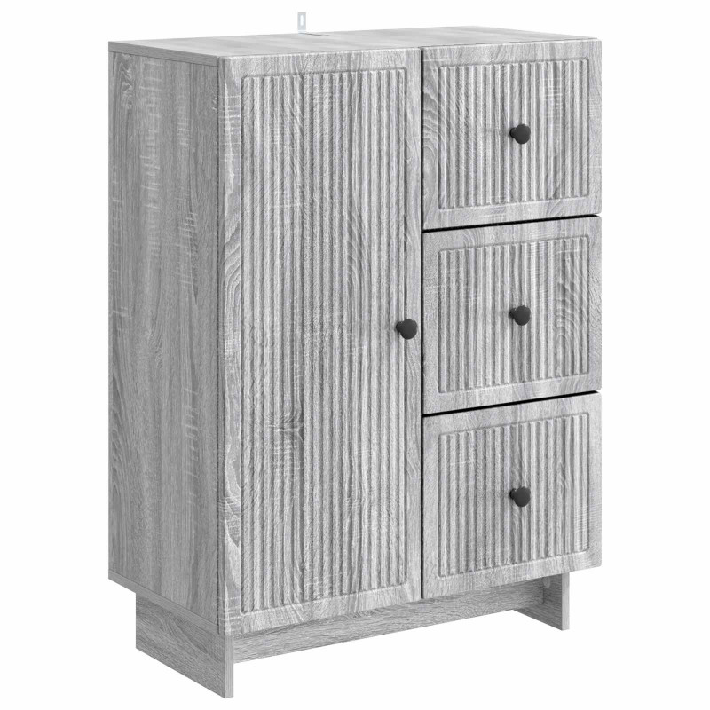Bufet Szary Sonoma 66 x 34,5 x 90 cm Drewno inżynieryjne