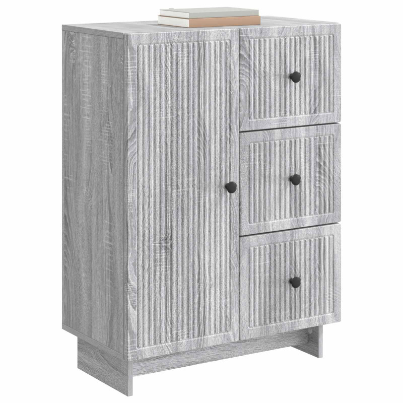 Bufet Szary Sonoma 66 x 34,5 x 90 cm Drewno inżynieryjne