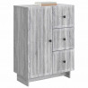 Bufet Szary Sonoma 66 x 34,5 x 90 cm Drewno inżynieryjne