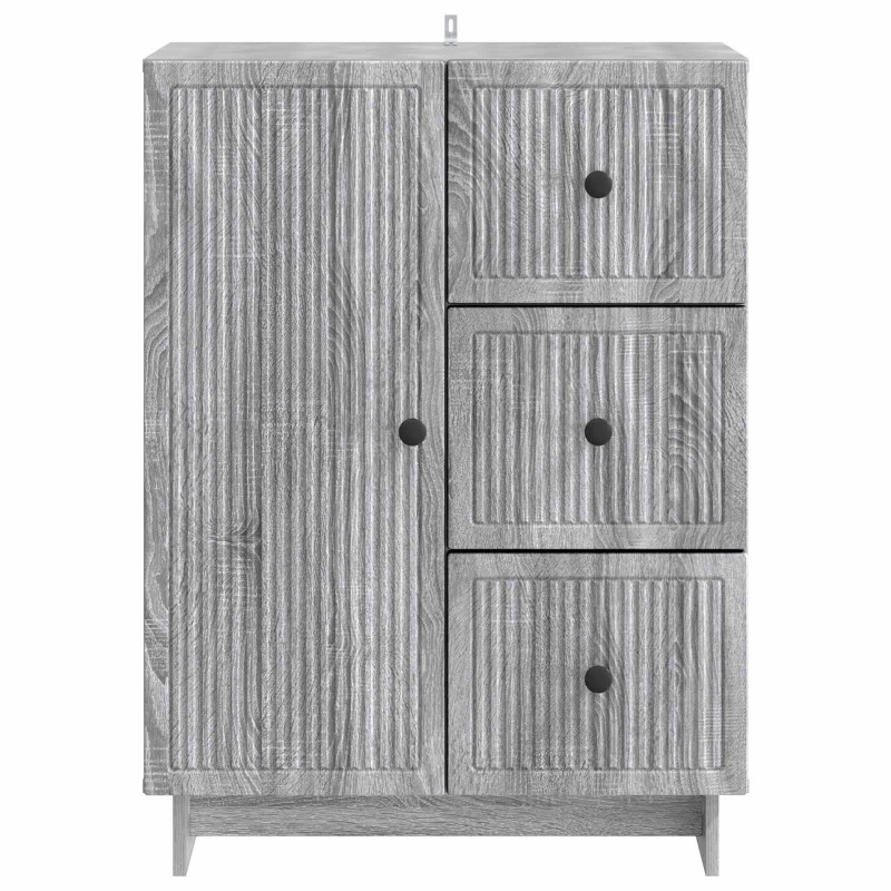 Bufet Szary Sonoma 66 x 34,5 x 90 cm Drewno inżynieryjne