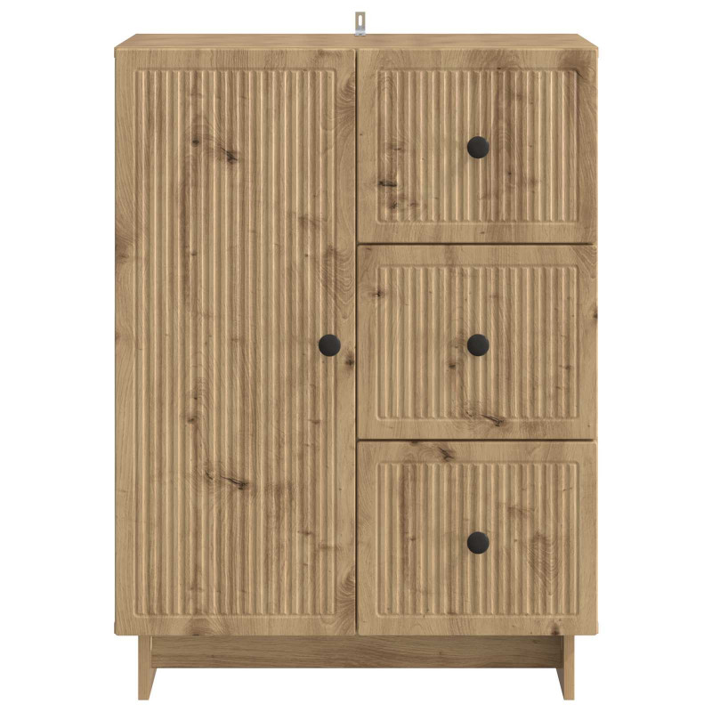 Bufet Dąb artisan 66 x 34,5 x 90 cm Drewno inżynieryjne