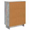 Bufet Betonowy szary 66 x 34,5 x 90 cm Drewno inżynieryjne