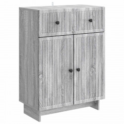 Bufet Szary Sonoma 66 x 34,5 x 90 cm Drewno inżynieryjne