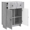 Bufet Szary Sonoma 66 x 34,5 x 90 cm Drewno inżynieryjne
