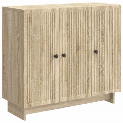 Bufet dąb Sonoma 89 x 34,5 x 80 cm Drewno inżynieryjne