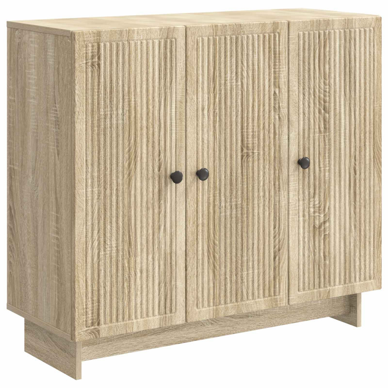 Bufet dąb Sonoma 89 x 34,5 x 80 cm Drewno inżynieryjne