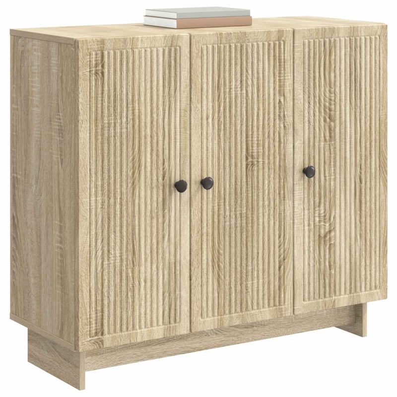 Bufet dąb Sonoma 89 x 34,5 x 80 cm Drewno inżynieryjne
