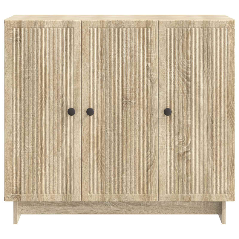 Bufet dąb Sonoma 89 x 34,5 x 80 cm Drewno inżynieryjne