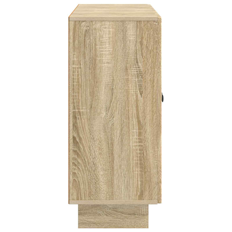 Bufet dąb Sonoma 89 x 34,5 x 80 cm Drewno inżynieryjne